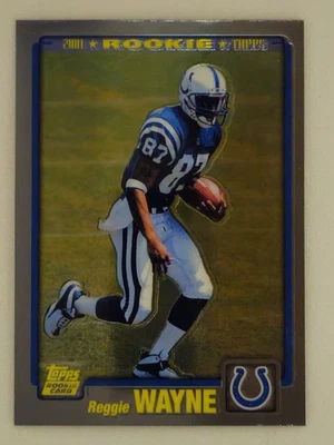 2010 Topps Chrome - Anniversary Reprints Reggie Wayne #344 - Image 1 of 2