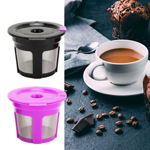 Reusable Coffee Filters One Cup Coffee Filter Cup With A Fine Mesh Tool - Picture 1 of 13