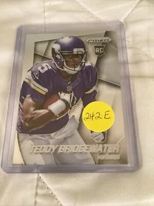 TEDDY BRIDGEWATER 2014 Panini Prizm Rookie Foto Variation #242E Kurzdruck - Bild 1 von 2