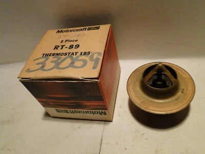 1968-1984 Cadillac Motorcraft RT-89 195 graus latão termostato Eldorado DeVille - Imagem 1 de 2