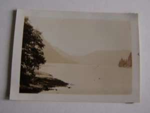 FOTOGRAFÍA Isla de Vancouver, Cameron Lake Vintage 1936 Columbia Británica Canadá - Imagen 1 de 2
