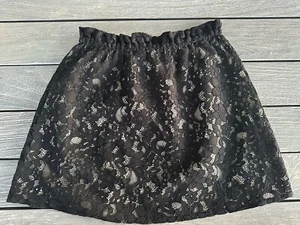 NWT Peek Girls Black Lace Skirt Size 12 $48 - Picture 1 of 5