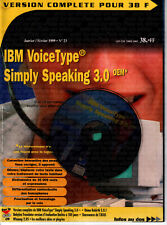 Magazine Presqu'Offert #23 (jan/fev 1999) IBM VoiceType® Simply Speaking Complet