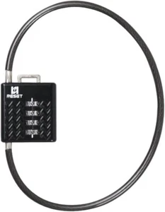 RESET-STS 4 Digit Combination Lightweight Security 50cm Cable Lock - Ideal for B - Picture 1 of 7