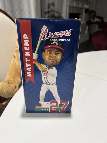 Matt Kemp Atlanta Braves Bobblehead New in box Cover