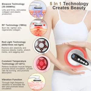 RF Body Slimming Machine Radio Frequency Cellulite Massager Fat Burner Shaping - Picture 1 of 24