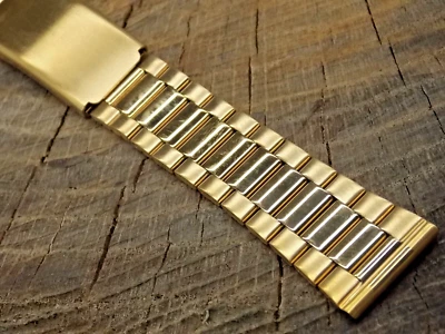 Vintage Town & Country Stainless Stl Deployment NOS Unused Watch Band 20mm Long - Image 1 of 4