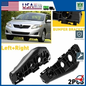 Front Pair Bumper Fender Support Bracket Retainer For Corolla 2009 2010 2011 - Picture 1 of 16