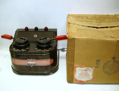 18B American Flyer 190W Dual Train Transformer in Original Box [Lot 5-T47] - Image 1 of 4