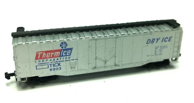 Vintage N Scale Lima ThermIce Corp Dry Ice Reefer Car TICX 8903 - Image 1 of 4
