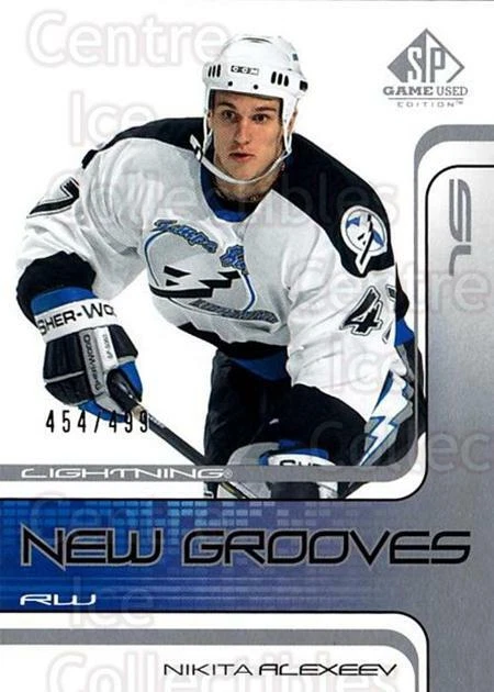 2001-02 SP Game Used #98 Nikita Alexeev - Image 1 of 1