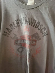 Harley Davidson Men's 5XL Long Sleeve T-shirt Logo Smoky Mountain Maryville, TN - Picture 1 of 9