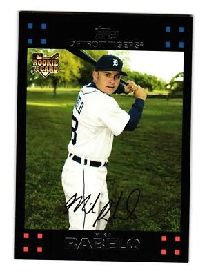2007 Topps Chrome #307 Mike Rabelo Detroit Tigers - Image 1 of 2