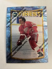 1994-95 Topps Finest Steve Yzerman #84 NEAR MINT
