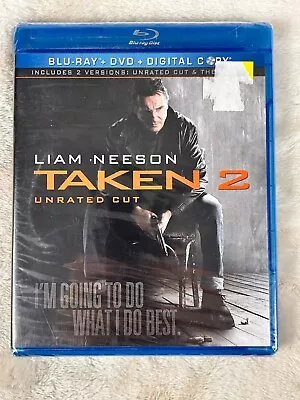 Taken 2 - Liam Neeson: Unrated Cut (Blu-Ray + DVD) - NEW Free Shipping - Image 1 of 4