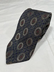 Corbata de diseñador Oscar de la Renta azul para hombre - Imagen 1 de 6