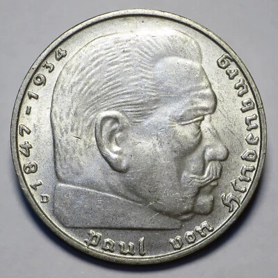 Alemania 1939 D 2 Reichsmark, KM#93, UNC Foto 1 de 2
