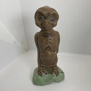 Vintage Ceramic 9” ET Figure Statue Extra Terrestrial Collectible E.T. - READ - Picture 1 of 5