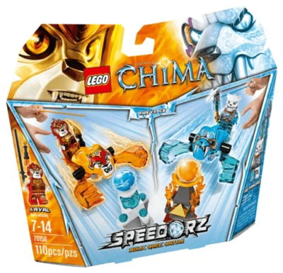 Lego Fire vs. Ice 70156 LEGENDS OF CHIMA Minifigure Building Set - Image 1 of 2