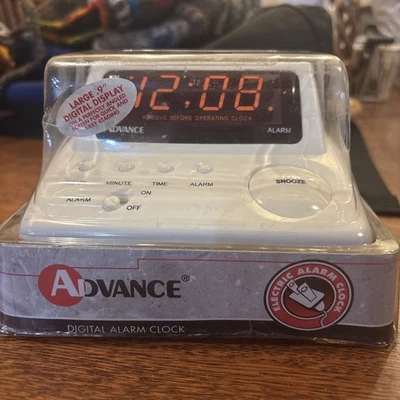 NOVO Despertador Display LED Digital Avançado Modelo 4042 Soneca e Bateria de Reposição - Imagem 1 de 4