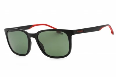 Óculos de sol CARRERA C8046/S 0003 UC armação preta fosca lentes verdes 54mm - Imagem 1 de 4