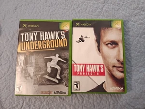 Tony Hawk's Underground & Tony Hawk's Project 8 W Manual Xbox Probado  - Imagen 1 de 9