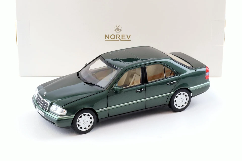 Norev Mercedes Benz C-Class Malachit green metallic 1993 1/18 183372