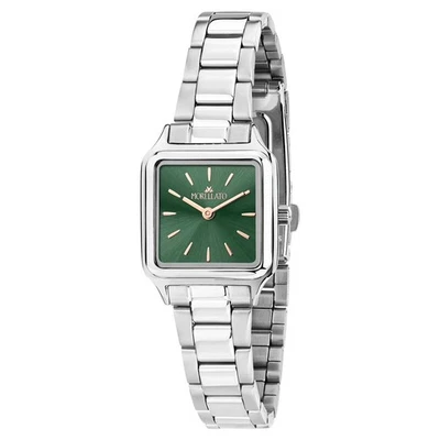 Orologio Morellato Dafne R0153175515 Watch Argento Donna Verde Quadrato Foto 1 de 3