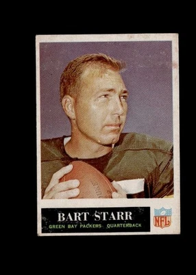1965 Philadelphia Bart Starr #81 Packers HOF Poor/Fair Condition - Image 1 of 2