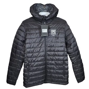 Epic Games Stormtech Stavanger Packable Puffer Jacket Black Thermal Shell - Picture 1 of 10