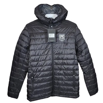 Epic Games Stormtech Stavanger Packable Puffer Jacket Black Thermal Shell - Image 1 of 4