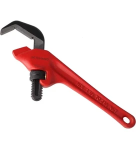 Llave de desplazamiento hexagonal de 9-1/2 pulgadas, llave de tubo hexagonal modelo E-110, capacidad de 1-1/8" - 2 5/8" - Imagen 1 de 8