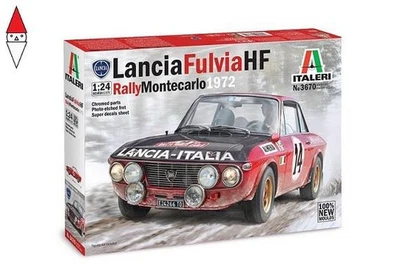 ITALERI 1/24 LANCIA FULVIA HF RALLY MONTE CARLO 1972 - Immagine 1 di 4