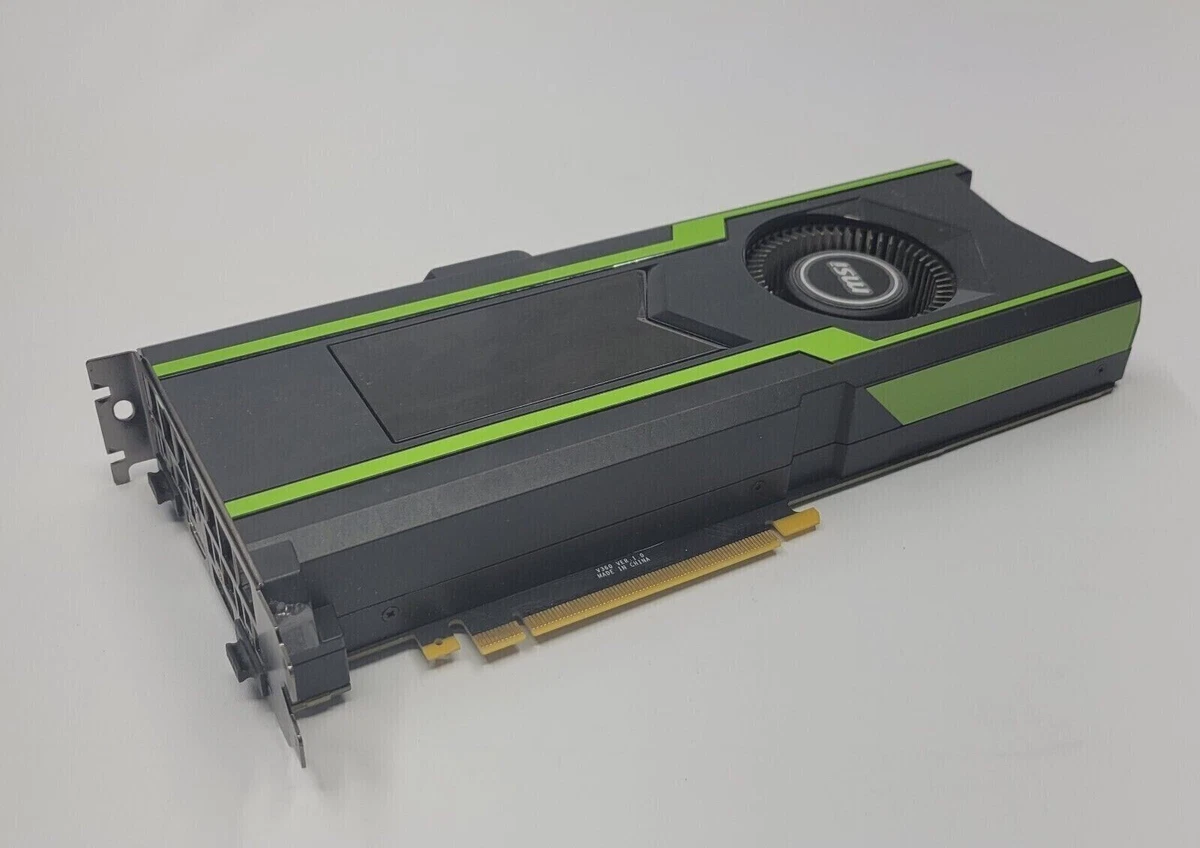 MSI NVIDIA GeForce GTX 1080 Ti 11 GB Memory Computer Graphics