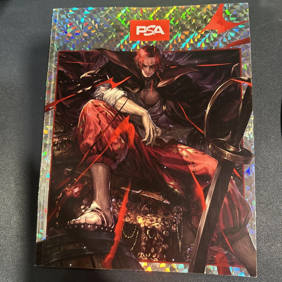 Shanks PSA Mag 16/100 Silver Cracked Ice Variant Cover One Piece Edition TCG - Image 1 of 4