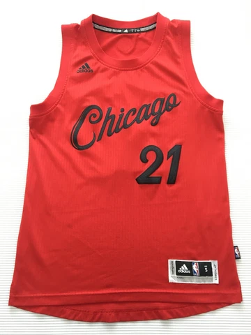 JIMMY BUTLER Chicago BULLS Christmas Day ADIDAS Swingman Jersey Men's Small NBA Cover