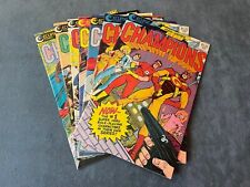 Champions #1-6 Eclipse 1986 Comic Lot of 7 Complete Series Carol Lay Cover VF+