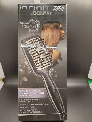 Conair Infinity Pro Diamond Infused Ceramic Smoothing Hot Brush NIB - Image 1 of 4