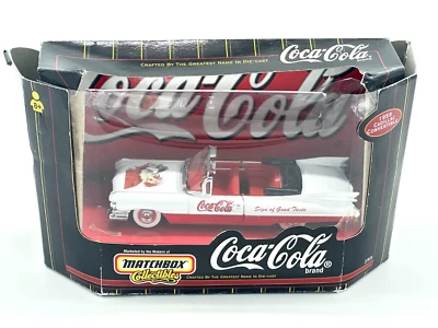 Matchbox Collectibles Christmas Santa Coca-Cola 1959 Cadillac Convertible 1998 - Image 1 of 4
