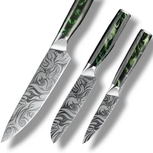 Juego de cuchillos S-HubOla 3 piezas cuchillo de cocina cuchillo de cocina JUEGO DE CUCHILLOS SHubOla feria de pelado - Imagen 1 de 13