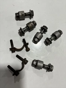 99-02 Chevy Express 2500/ 3500 Crossmember Bolts & Driveshaft Strap Set GM.Used - Picture 1 of 1