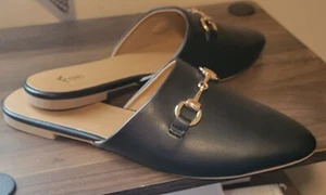 Fioni Black Mule Shoes Size 5.5 - Picture 1 of 4