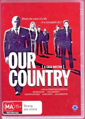 OUR COUNTRY - Valeria Golino, Luca Zingaretti - Italian/English subs DVD - Image 1 of 2
