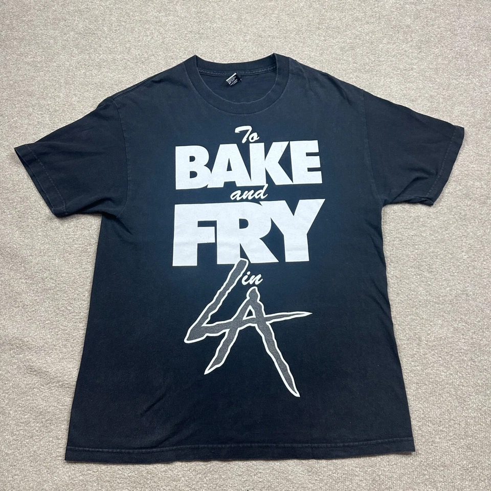 Rogue Status x Mighty Healthy  Shirt Mens Size L Black Streetwear Vintage Y2K - Image 1 of 4