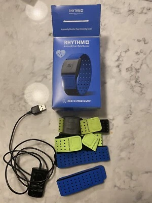 Ritmo Scosche + Brazalete monitor de frecuencia cardíaca Foto 1 de 2