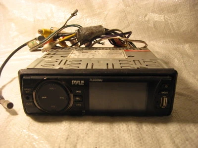 Pyle PLD 32 MU CD Player In Dash Receiver condition unknown sold as is  - Image 1 of 2