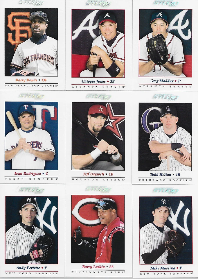 2001 DONRUSS STUDIO SINGLES***YOU PICK*** - Image 1 of 1