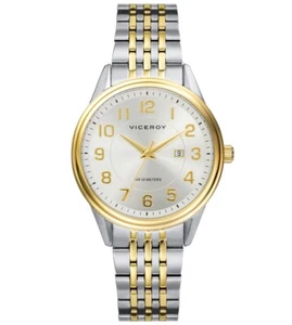 VICEROY 401072-95 DE MUJER EN ACERO Y CHAPADO EN ORO AMARILLO - Picture 1 of 4