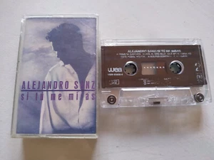 Alejandro Sanz Si tu me Scopes 1993 Cinta Cassette Limited Edition Germany Wea - Picture 1 of 4