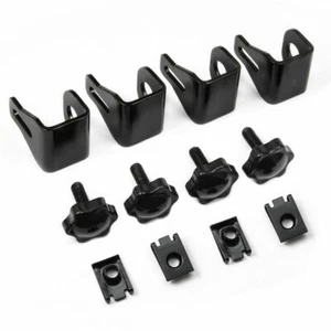 Saddlebag Lock Mounting Security Theft Deterrent Brackets Fit for Harley Touring - Picture 1 of 12